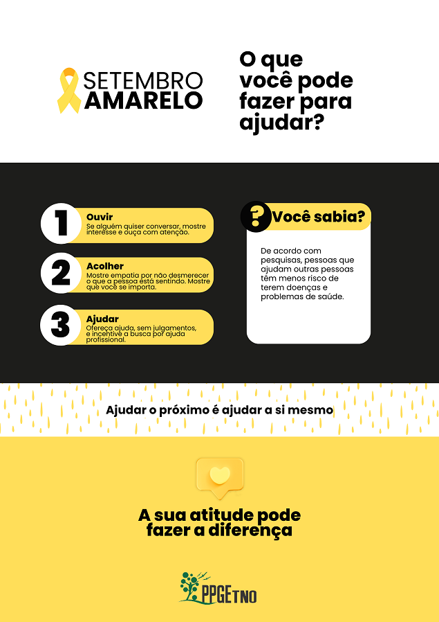 Como Ajudar Setembro Amarelo