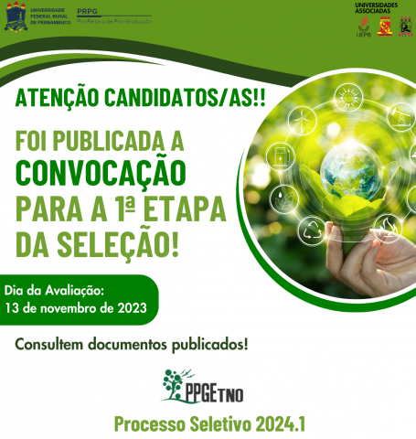 Convocação aos candidatos