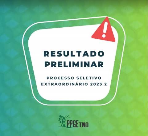 resultado preliminar